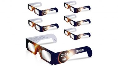 Biniki Solar Eclipse Glasses in US: Illinois Authorities Request People Against Use of 'Biniki Solar Eclipse Glasses' After Several Brands Fail To Meet Safety Standards