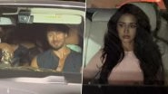 Disha Patani Spotted at Ex-Boyfriend Tiger Shroff&rsquo;s Bade Miyan Chote Miyan Film Screening (Watch Video)