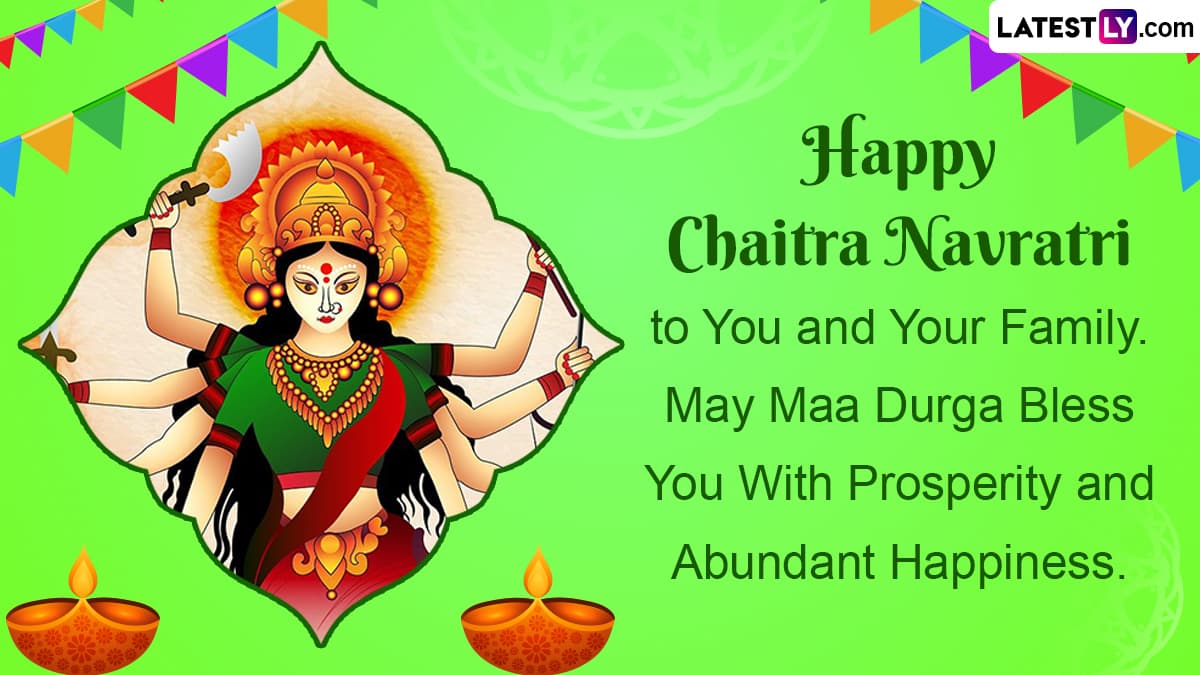 Chaitra Navratri 2024 Wishes and WhatsApp Messages: Facebook Status ...