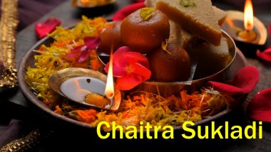 Chaitra Sukladi 2024 Wishes: Ugadi Images, Gudi Padwa Greetings, Chaitra Navratri Photos, Cheti Chand Wallpapers, Navreh Messages and Sajibu Cheiraoba Pics for the Hindu New Year