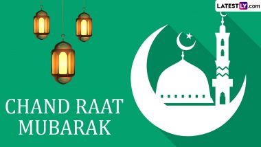 Chand Raat Mubarak 2024 Wishes and Eid al-Fitr Greetings: Share Images, Quotes, Wallpapers and Messages With Your Loved Ones To Celebrate the Festival