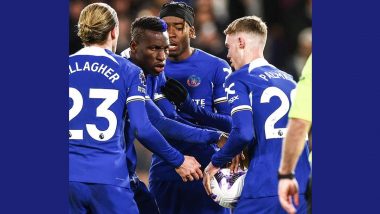 Chelsea Players Fight Over Who Takes a Penalty During Premier League 2023–24 Match Against Everton, Video Goes Viral