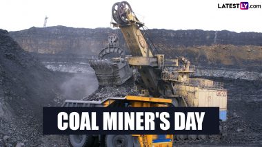 Coal Miners Day 2024 Date in India: Know History and Significance of the Day That Highlights the Efforts of Coal Miners