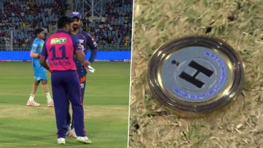 KL Rahul Mistakenly Assumes He Won Toss Ahead of LSG vs RR IPL 2024 Match, Asks Sanju Samson ‘What Did You Call?’ (Watch Video)