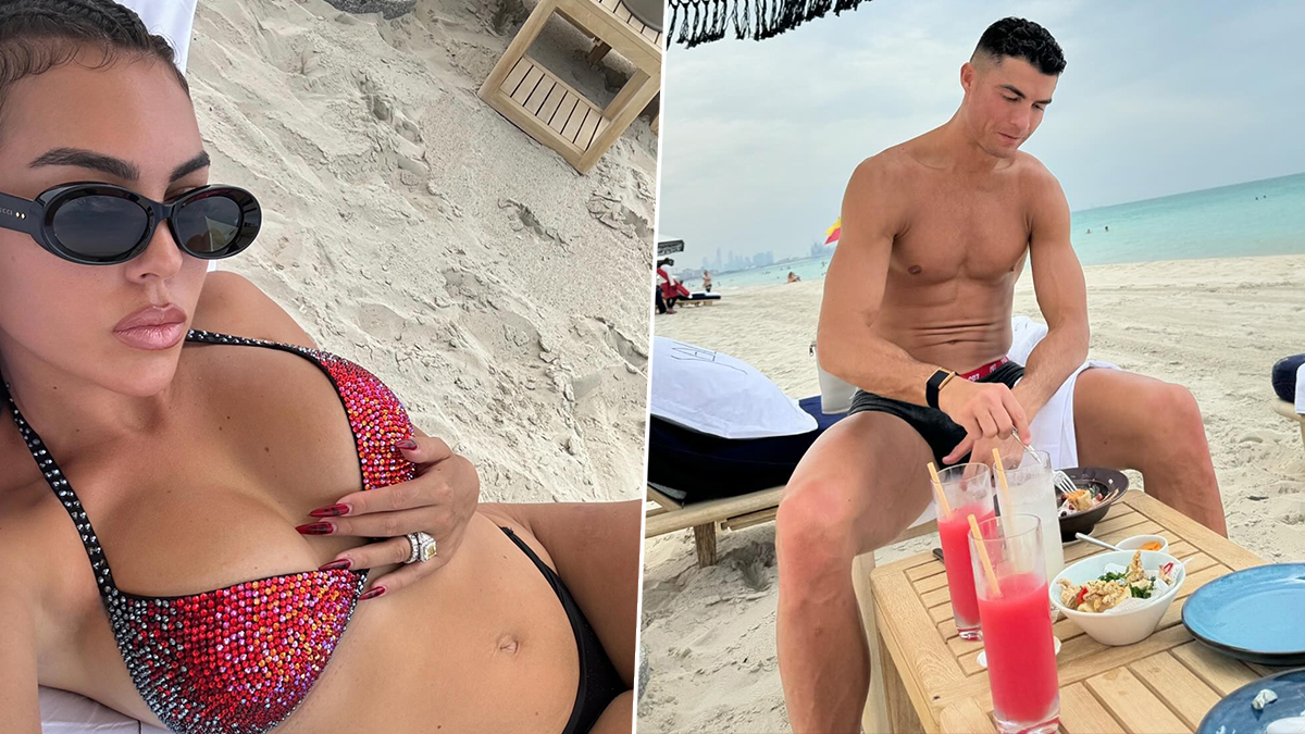 Cristiano Ronaldo and Girlfriend Georgina Rodriguez Enjoy a Beach Vacation,  Exuding Fabulousness and Setting Major Vacation Goals (View Pics) | 👗  LatestLY