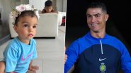 Cristiano Ronaldo Wishes Daughter Bella on Her 2nd Birthday, Says ‘Congratulations My Love We Love You’ (View Post)