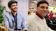 Viswanathan Anand Congratulates D Gukesh After 17-Year-Old&rsquo;s FIDE Candidates 2024 Triumph (Watch Video)