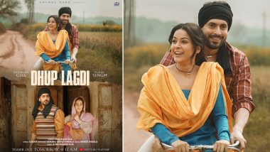 Dhup Lagdi: Teaser of Shehnaaz Gill's Single Featuring Sunny Singh to Be Out on April 6 (View Poster)