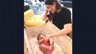 Disha Parmar Cherishes Quality Time With Baby Girl Navya, Shares Adorable Pic on Instagram