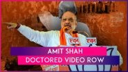 Amit Shah Doctored Video Row: Delhi Police File FIR After Fake Videos of Home Minister on 'Abolishing Reservation' Go Viral