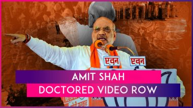 Amit Shah Doctored Video Row: Delhi Police File FIR After Fake Videos of Home Minister on 'Abolishing Reservation' Go Viral