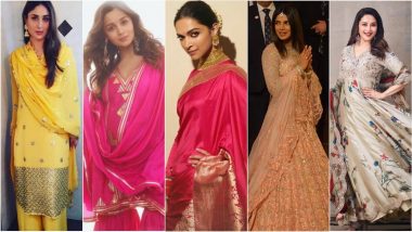 Eid 2024 Looks Inspired by Bollywood Actresses! Saree or Sharara Suit, 5 Ethnic Outfits To Elevate Your Celebration