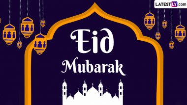Eid Mubarak 2024 Advance Greetings: Send WhatsApp Messages, Chand Raat Mubarak Images, Quotes, SMS, and Eid al-Fitr Wishes to Your Loved Ones