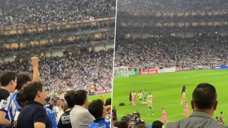 Fans Chant Cristiano Ronaldo’s Name at Lionel Messi During Monterrey vs Inter Miami CONCACAF Champions Cup 2024 Quarterfinals, Video Goes Viral