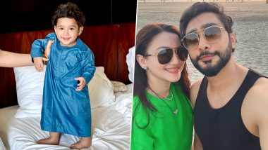 Gauahar Khan Wishes ‘Eid Mubarak World’ by Sharing an Adorable Pic of Her 11-Month-Old Son Zehaan!