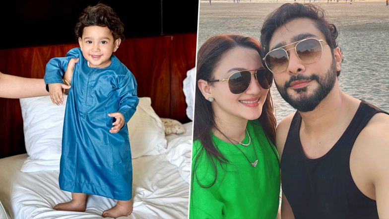 Gauahar Khan Wishes ‘Eid Mubarak World’ by Sharing an Adorable Pic of Her 11-Month-Old Son Zehaan!