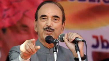 Ghulam Nabi Azad Not to Contest Lok Sabha Elections from Anantnag-Rajouri Seat