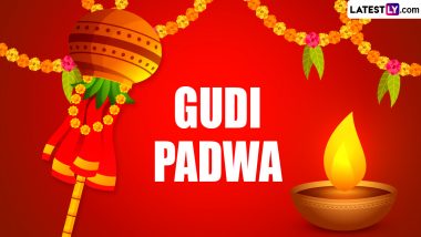 Happy Gudi Padwa 2024 Wishes and Messages: Send HD Images, Quotes, Wallpapers, and Greetings to Your Loved Ones To Celebrate the Marathi New Year