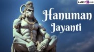 Hanuman Jayanti 2024 Bhajans: Lord Hanuman Devotional Songs & Jai Hanuman Bhakti Geet To Celebrate The Festive Day (Watch Video)