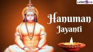 Hanuman Chalisa Song With Lyrics in Hindi and English: Celebrate Hanuman Jayanti 2024 Singing Hindu Devotional Hymn in Praise of Lord Hanuman (Watch Videos)