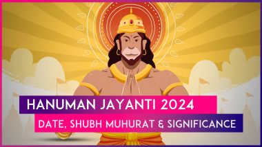 Hanuman Jayanti 2024: Date, Shubh Muhurat, Celebrations & Significance Of The Festival Dedicated To Lord Hanuman