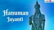 Hanuman Jayanti 2024 Wishes: WhatsApp Stickers, GIF Images, Greetings, HD Wallpapers, and SMS To Share on Pawan Putra Hanuman's Birth Anniversary