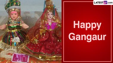 Gangaur 2024 Images and HD Wallpapers for Free Download Online: Wish Happy Gauri Tritiya With WhatsApp Messages, Greetings and Quotes on the Festival Day