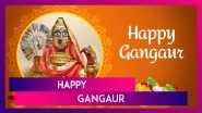 Happy Gangaur 2024 Wishes: Images, Greetings, Quotes And Messages For Gauri Tritiya