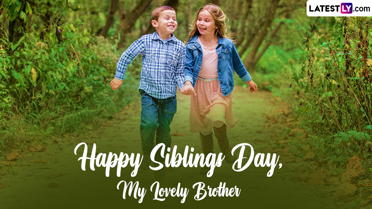 Siblings Day 2024 Images and HD Wallpapers for Free Download Online ...