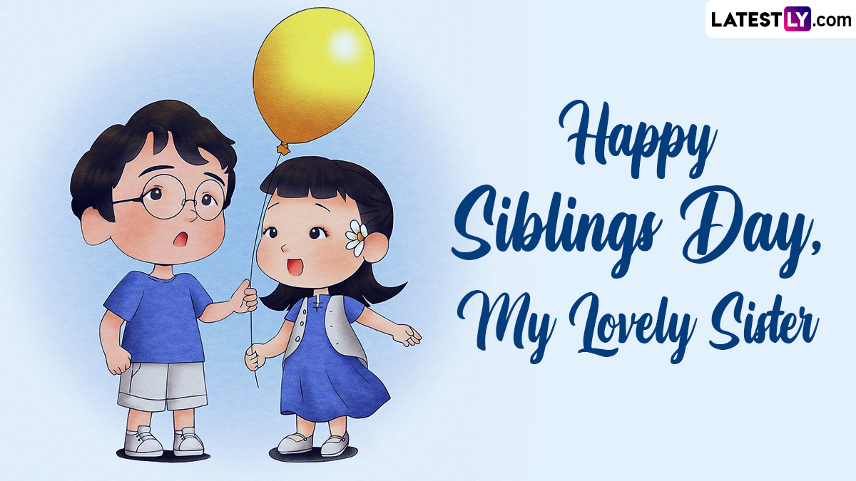 Siblings Day 2024 Images and HD Wallpapers for Free Download Online