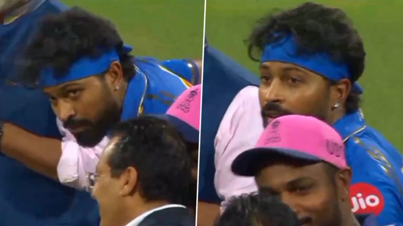 'Rohit, Rohit' Chants Take Over Wankhede Stadium While Hardik Pandya Gets Booed by Crowd During MI vs RR IPL 2024 Toss (Watch Video)