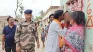 Khagen Murmu Kissing Controversy: BJP Candidate Kisses Woman During Election Campaign in Malda, TMC Shares Pics Taken From Facebook Live Video