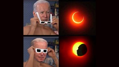 Russian Embassy in South Africa Pokes Fun at US President Joe Biden With Solar Eclipse 2024 Image Featuring Vladimir Putin (See Pic)