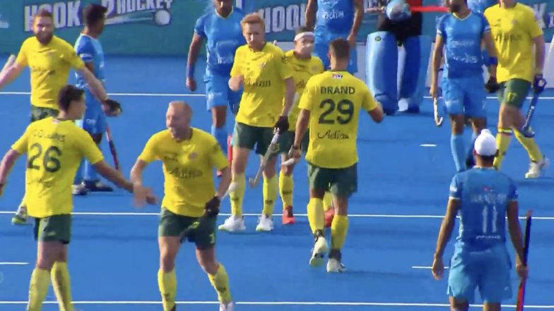 India Lose 5-1 to Australia in First Match of Hockey Test Series, Gurjant Singh's Solitary Goal Goes in Vain