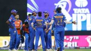 MI at IPL 2024: Mumbai Indians' Final Position on Points Table With Net Run Rate and Matches Won
