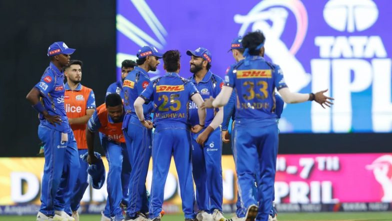 MI IPL 2024 Playoff Chances: Mumbai Indians Current Position on Points Table With Net Run Rate, Matches Won and Upcoming Games