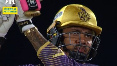 26 Runs in One Over! Sunil Narine Takes Ishant Sharma to the Cleaners During DC vs KKR IPL 2024 Match (Watch Video)
