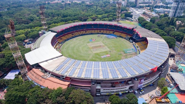 RCB vs GT, Bengaluru Weather, Rain Forecast and Pitch Report: Here’s How Weather Will Behave for Royal Challengers Bengaluru vs Gujarat Titans IPL 2024 Clash at M Chinnaswamy Stadium