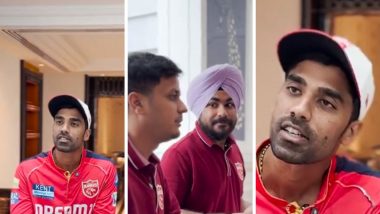 ‘Real Shashank’: Punjab Kings Posts Sarcastic Video Message Featuring ‘Accidental’ Player Shashank Singh After Match Winning Heroics Against Gujarat Titans