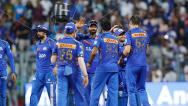 MI vs DC Stat Highlights, IPL 2024: Hardik Pandya's Mumbai Indians Register First Victory Of the Season After Romario Shepherd's Fireworks a Light Up Wankhede Stadium
