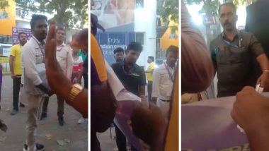 Fans Claim KKR Posters and Placards Not Being Allowed Inside M.A. Chidambaram Stadium During IPL 2024 Match Against CSK, Video Goes Viral