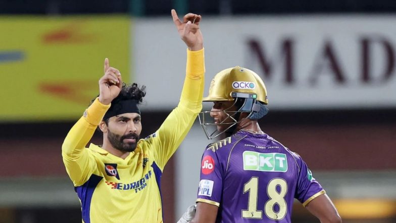 Ravindra Jadeja Wins Man of the Match Award in CSK vs KKR IPL 2024 Match