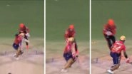 Shikhar Dhawan Stumping Video: Watch Heinrich Klaasen Showcase Quick Reflexes to Dismiss Punjab Kings Skipper Off Bhuvneshwar Kumar During PBKS vs SRH IPL 2024 Match