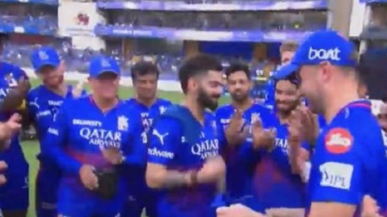 Fans React As Will Jacks Receives Debut Cap From Virat Kohli Ahead of MI vs RCB IPL 2024 Match At Wankhede Stadium