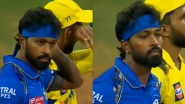 Fans Chant Rohit Sharma's Name As Mumbai Indians Captain Hardik Pandya Appears at Toss Ahead of the MI vs CSK IPL 2024 Match (Watch Video)