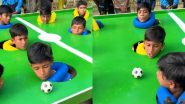 Blow Football! Viral Video Shows Children Playing Unique Soccer Like Board Game By Blowing Air From Mouth