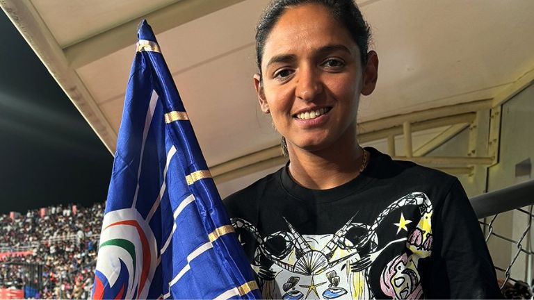 Harmanpreet Kaur Comes to Support Mumbai Indians During PBKS vs MI IPL 2024 Match (See Post)