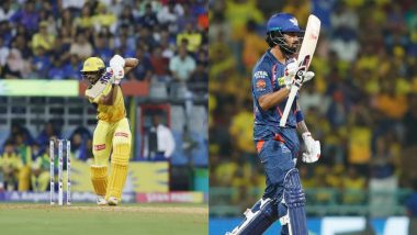 CSK 4/1 in 1 Over | CSK vs LSG Live Score Updates of IPL 2024: Matt Henry Draws First Blood To The Hosts As KL Rahul Takes A Blinder to Dismiss Ajinkya Rahane