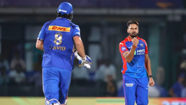 Delhi Capitals Beat Mumbai Indians by 10 Runs in IPL 2024; Jake Fraser-McGurk, Rasikh Salam, Mukesh Kumar Shine as DC Register Second Consecutive Victory