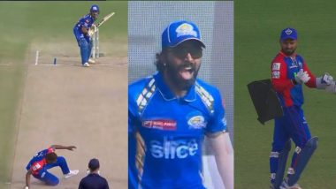 Viral Moments From DC vs MI IPL 2024 Match: Lizaad Williams' Slip, Kite in the Stadium and Other Highlights From Delhi Capitals vs Mumbai Indians Match